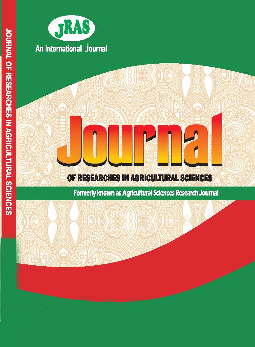 					View Vol. 9 No. 1 (2021):  JOURNAL OF RESEARCHES IN AGRICULTURAL SCIENCES (EKITI STATE UNIVERSITY)
				